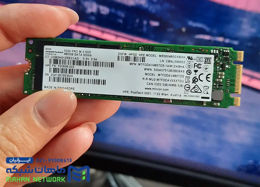 قیمت HPE 480GB SATA RI M.2 SSD