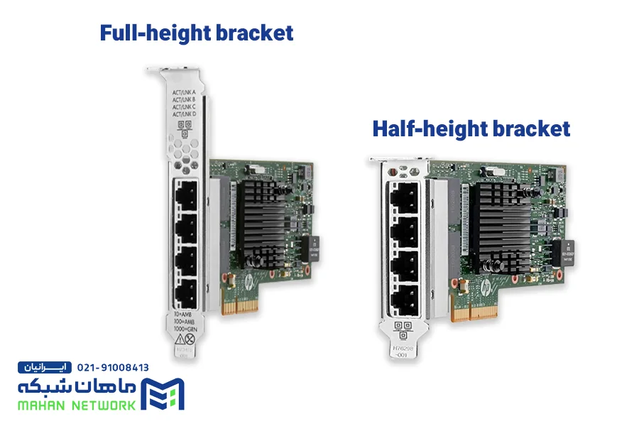 کارت شبکه HPE Ethernet 1Gb 4-port 366T