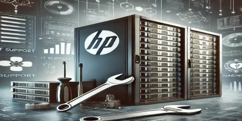 راهنمای پشتیبانی و تعمیرات سرور HP