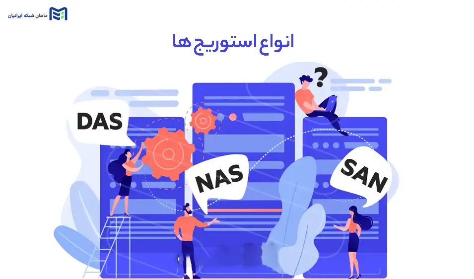 انواع استوریج ها