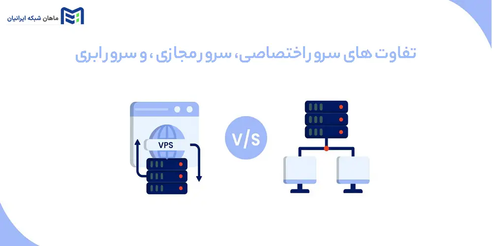 تفاوت های سرور اختصاصی، سرور مجازی (VPS)، و سرور ابری (Cloud Server)