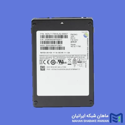 قیمت و خرید اس اس دی سرور Samsung PM1643 1.92TB SAS 12Gb