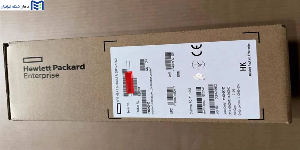 عملکرد SSD استوریج HPE MSA 3.84TB SAS RI SFF M2 R3R30A