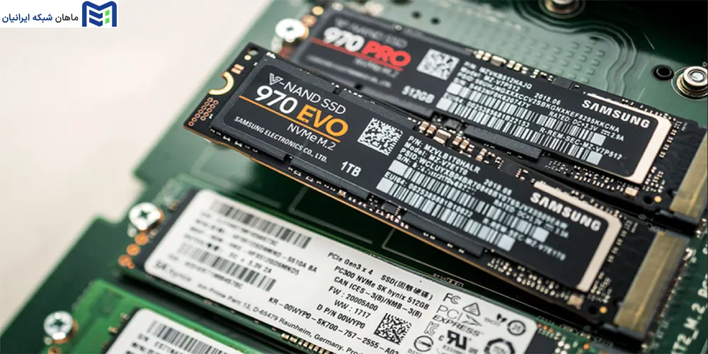 جلوگیری از داغ شدن SSD M.2 در سرور