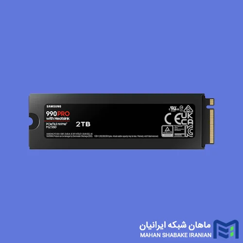 قیمت و خرید SSD سرور سامسونگ Samsung 990 Pro Heatsink M.2 2280 NVMe 2TB