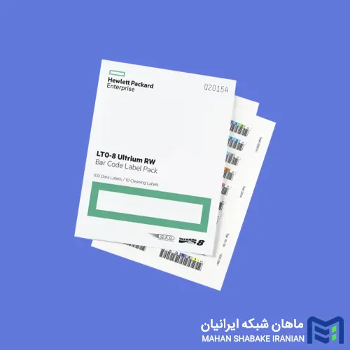 HPE LTO-8 Ultrium RW Q2015A خرید و قیمت لیبل بارکد کارتریج HPE LTO-8 Ultrium RW Q2015A