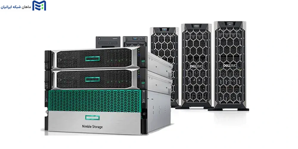 انواع استوریج EMC و HPE
