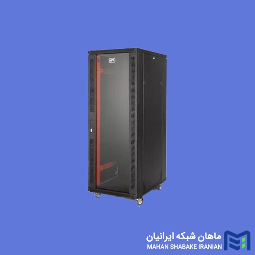 hpasia-rack-27u-100cm قیمت و خرید رک ایستاده 27 یونیت عمق 100 اچ پی آسیا HPAsia