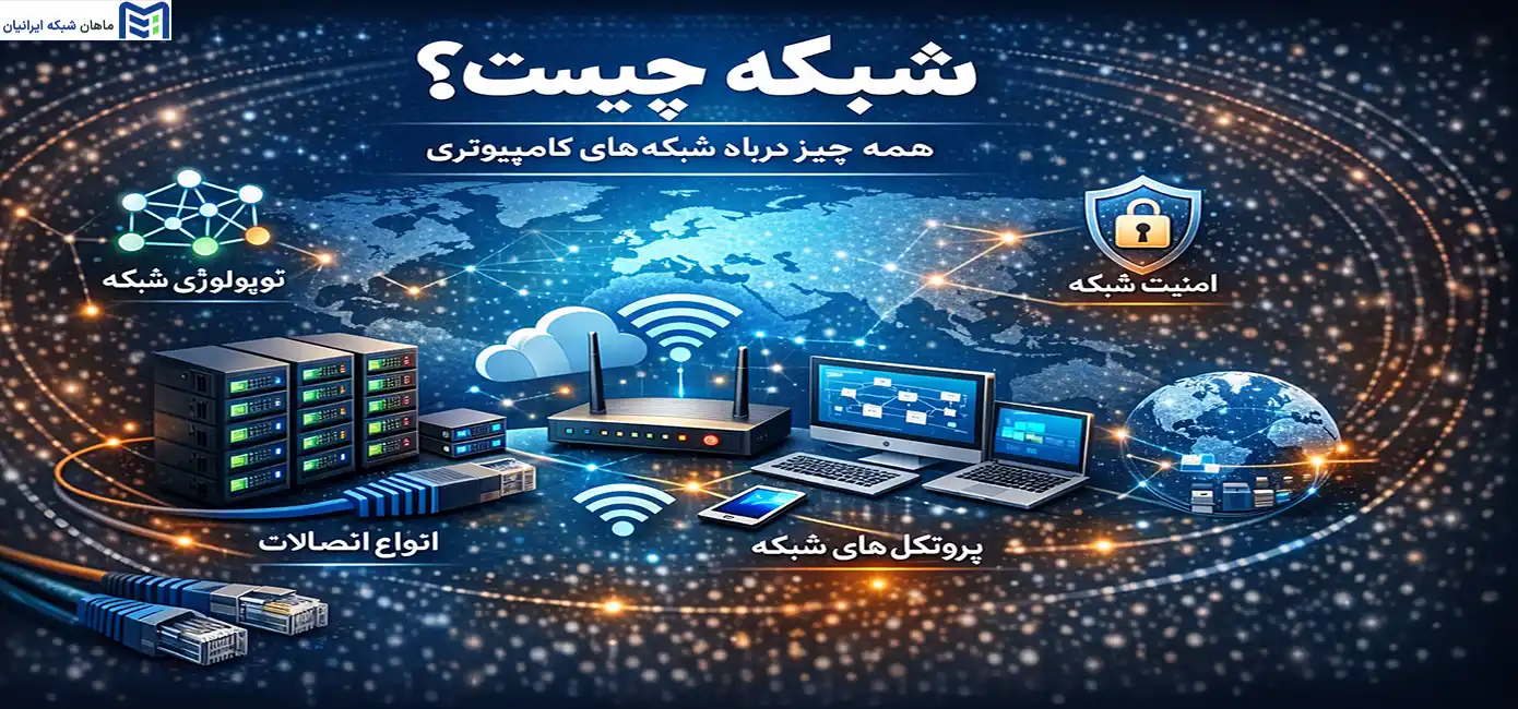 شبکه چیست؟ همه چیز درباره شبکه‌های کامپیوتری