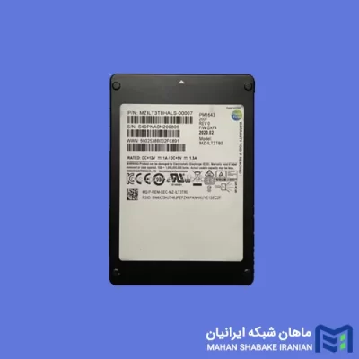 قیمت و خرید SSD سرور SAMSUNG PM1643 3.84TB SAS 12G