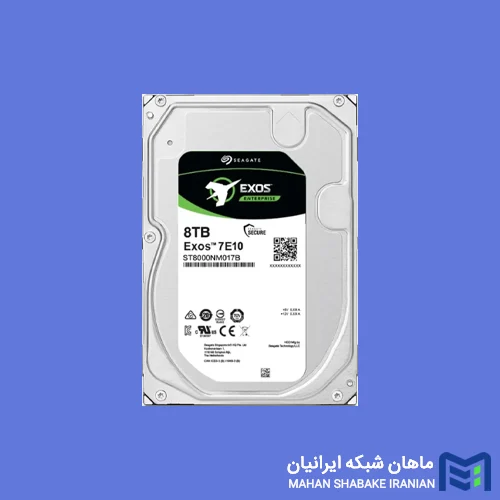 Seagate Exos 8TB 7E10 ST8000NM017B 512e 4KN SATA Ent Fast Format قیمت و خرید هارد سیگیت Seagate Exos 8TB 7E10 ST8000NM017B SATA