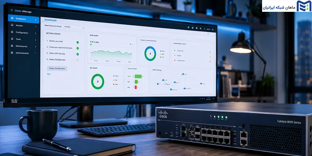راهنمای گامبهگام پیادهسازی سیسکو SD-WAN
