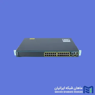 قیمت و خرید سوئیچ PoE سیسکو 24 پورت WS-C2960S-24PD-L