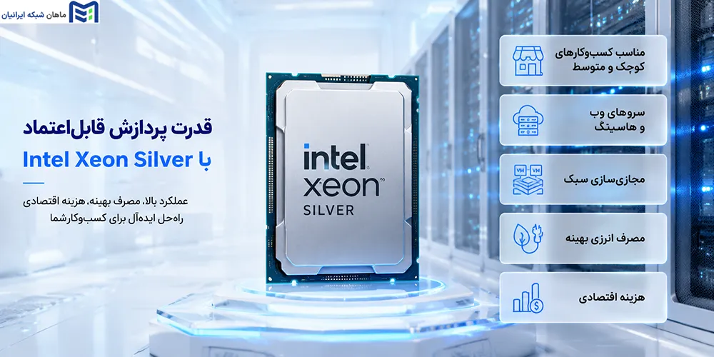 Xeon Silver برای چه کسبوکارها و سناریوهایی مناسبتر است