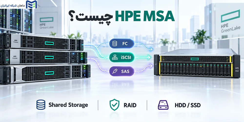 معرفی HPE MSA