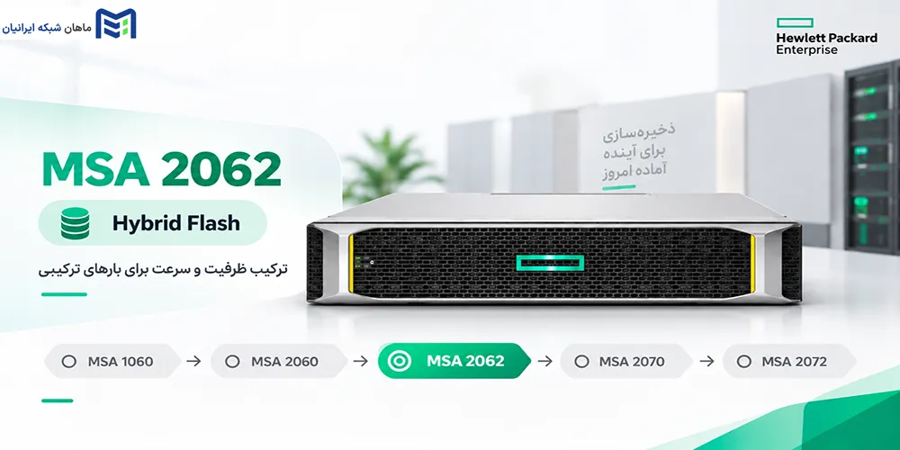 معرفی HPE MSA 2062