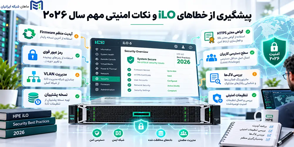 پیشگیری از خطاهای iLO و نکات امنیتی مهم سال ۲۰۲۶